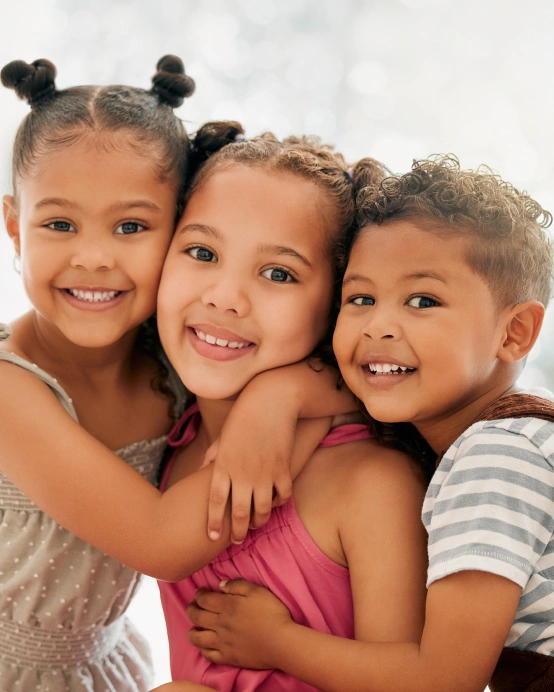 Children enjoying a comfortable and friendly dental experience